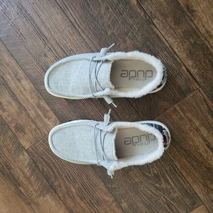 Hey Dude Funky Wool Gray Wendy's